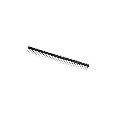 1x40 Pin 2.54mm Tek Sıra Erkek Header - 90 Derece - 1