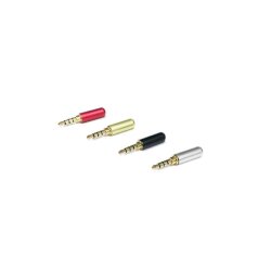 3.5mm Stereo Erkek Jack-Jak 4 Boğumlu Konnektör - Lacivert - EGNE-UDTK