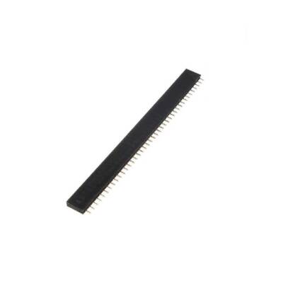 40 Pin 2.54 mm Tek Sıra Dişi Header - Siyah - 1
