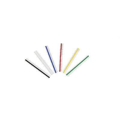 40 Pin 2.54 mm Tek Sıra Erkek Header - Yeşil - 1