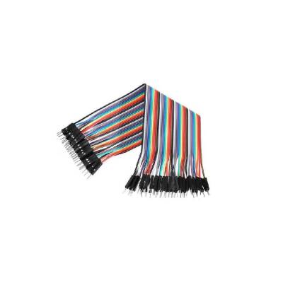 40lı Ayrılabilen Erkek-Erkek Jumper Kablo - 20cm- Arduino Uyumlu - 1