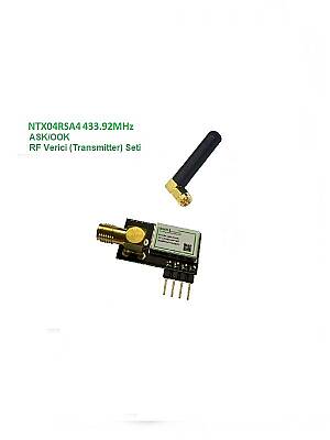433.92MHz ASK/OOK RF Verici Seti (NTX04RSA4-SET) - 1