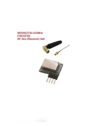 433MHz FSK/GFSK RF Alıcı Seti (NRX05CFS4-SET) - EGNE