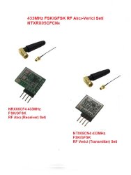 433MHz FSK/GFSK RF Alıcı Verici Seti (NTXRX05CFCN4) - EGNE