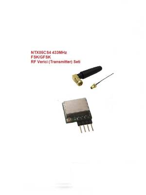 433MHz FSK/GFSK RF Verici Seti (NTX05CS4-SET) - 1
