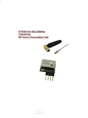 433.92MHz FSK/GFSK RF Verici Seti (NTX05CS4-SET) - 1