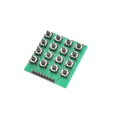 4x4 Yeşil Tuş Takımı-Keypad - EGNE-UDTK