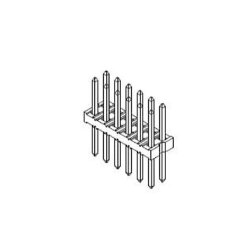 6 Pin (2x3) 2.00mm Erkek Pin Header - EGNE-UDTK