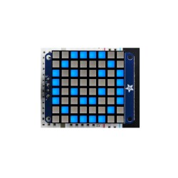 8x8 1.2'' Ekstra Parlak Mavi Renkli I2C LED Matris - EGNE-UDTK