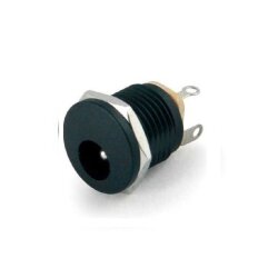 Adaptör Fişi Yuvarlak Jak-Jack Somunlu Şase 2.5mm IC-258 - EGNE-UDTK