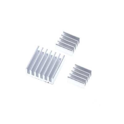 Alüminyum Soğutucu Blok Seti - Raspberry Pi 4B Uyumlu - 1