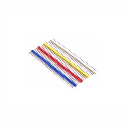 Beyaz Header Erkek 1x40 Pin - 2.54 Mm Tek Sıra - EGNE-UDTK