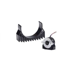 Creality K1C-K1-K1 Max Extruder Motor Üstü Alüminyum Soğutucu - Siyah - EGNE-UDTK