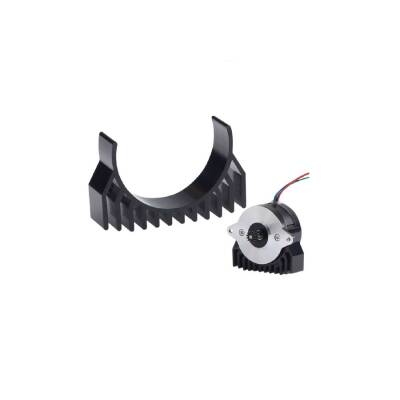 Creality K1C-K1-K1 Max Extruder Motor Üstü Alüminyum Soğutucu - Siyah - 1