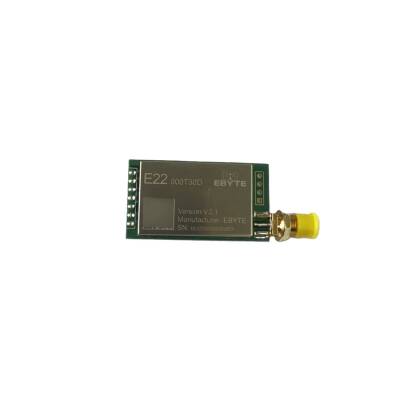 E22-900T30D 868MHz LoRa Modül (SX1262, 30dBm, UART, DIP) - 1