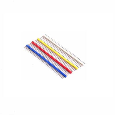 Kırmızı Header Erkek 1x40 Pin - 2.54 Mm Tek Sıra - 1
