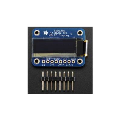 Monochrome 128x32 SPI OLED Grafik Display - 1