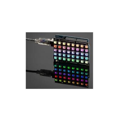 Neopixel 40'lı RGB LED Matrix Shield - 1