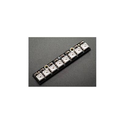 NeoPixel Çubuk 8x WS2812 5050 RGB LED Kartı Dahili Sürücülü - 1