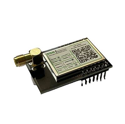 NTR19RSW8 868MHz RF LoRa Transceiver Modülü (SX1262, SAW Filtre, TCXO, RF Ekran, 1Watt/+30dBm, SMA RF Konnektör) - 1