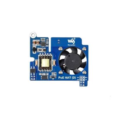 Raspberry Pi 3B+/4B için Power over Ethernet HAT (D) - 1