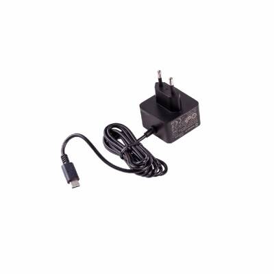 Raspberry Pi 4 Güç Adaptörü 5.1V 3A Siyah (Lisanslı) - 1