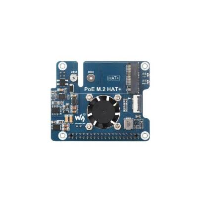 Raspberry Pi 5 için PoE İşlevli PCIe - M.2 Hat - 1