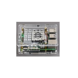 Raspberry Pi 5 Şeffaf Akrilik Kılıf - Raspberry Pi