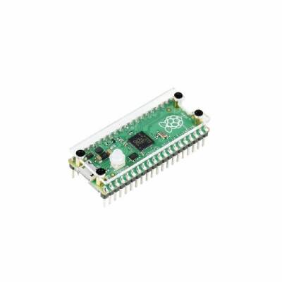 Raspberry Pi Pico için Şeffaf Akrilik Koruma Kılıfı - 1