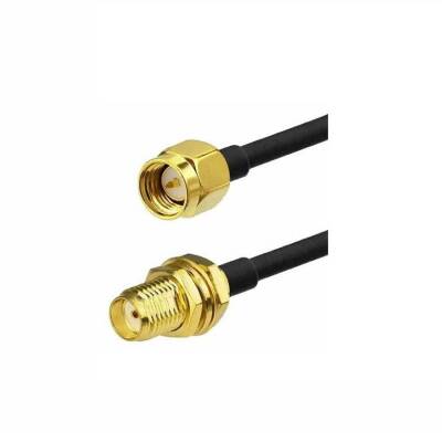 RG174 SMA Erkek - Dişi Konnektör Kablo 100cm - 1