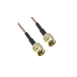 RG316 RPSMA SMA Erkek - Erkek Konnektör Kablo 100cm - EGNE-UDTK