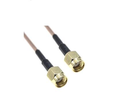 RG316 SMA Dişi - Dişi Konnektör Kablo 50cm - 1