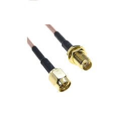 RG316 SMA Erkek - Dişi Konnektör Kablo 100cm - EGNE-UDTK