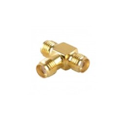 SMA Dişi-SMA Dişi-SMA Dişi T Tipi RF Konnektör-Dönüştürücü Adaptör - EGNE-UDTK