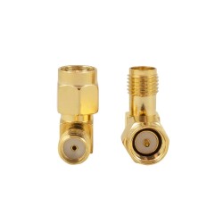 SMA Erkek SMA Dişi Dönüştürücü Konnektör (90derece) - EGNE-UDTK