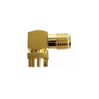 SMA-KWE Dişi 90° PCB Konnektör, 15mm - 1