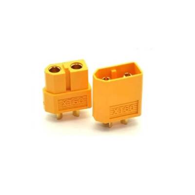 XT60 Konnektör - Lipo Pil Konnektörü Dişi-Erkek Set - 1